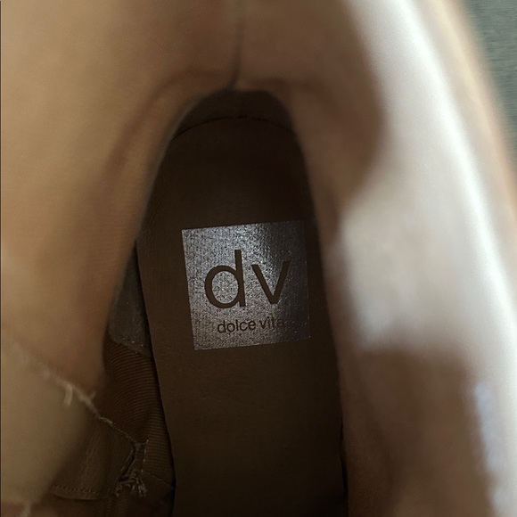 Tan Wedge Ankle Boots DV size 7 - Picture 5 of 6